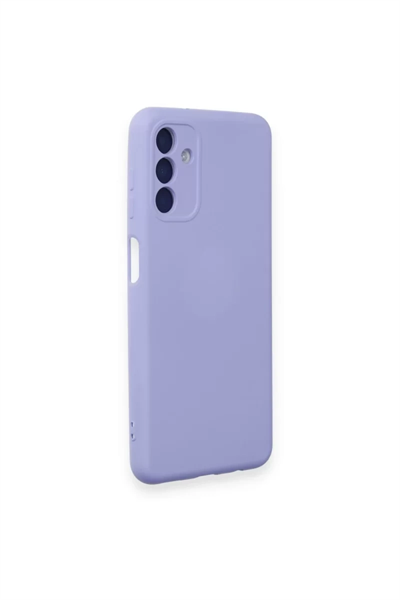 Samsung Galaxy A14 4G Kılıf Nano içi Kadife Silikon - Lila