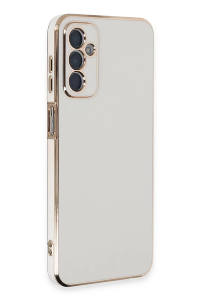 Samsung Galaxy A14 4G Kılıf Volet Silikon - Beyaz