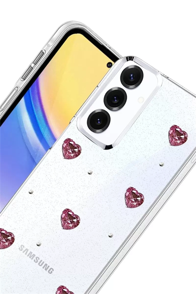 Samsung Galaxy A15 4G Fiyonk Desenli Kapak - Desen 3