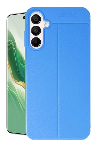 Samsung Galaxy A15 4G Kılıf Auto Focus Kapak - Mavi