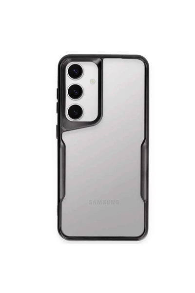 Samsung Galaxy A15 4G Kılıf Boyi Silikon Kapak - Siyah