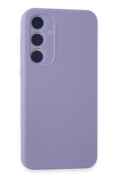 Samsung Galaxy A15 4G Kılıf First Silikon - Lila