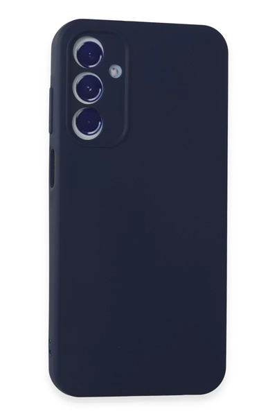 Samsung Galaxy A15 4G Kılıf First Silikon - Lacivert