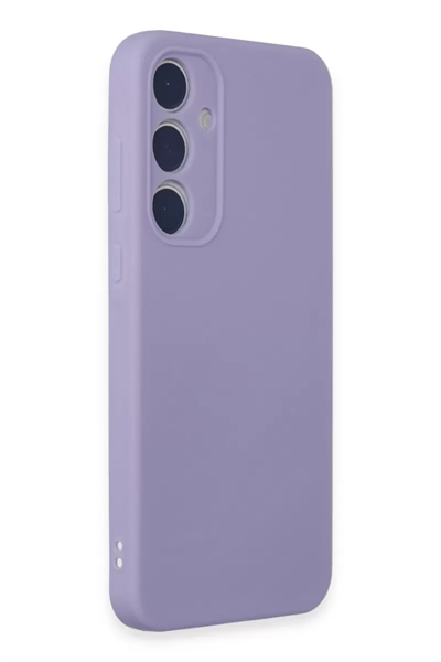 Samsung Galaxy A15 4G Kılıf First Silikon - Lila