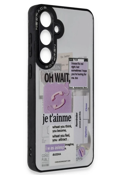 Samsung Galaxy A15 4G Kılıf Mirror Desenli Kapak - Mirror - 4