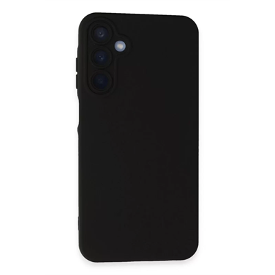 Samsung Galaxy A15 4G Kılıf Nano içi Kadife Silikon - Siyah