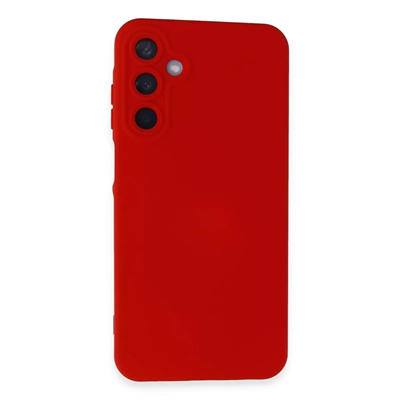 Samsung Galaxy A15 4G Kılıf Nano içi Kadife Silikon - Kırmızı