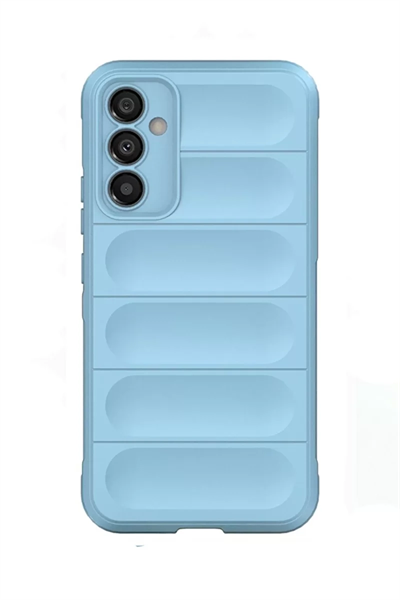 Samsung Galaxy A15 4G Kılıf Optimum Silikon - Sky Blue
