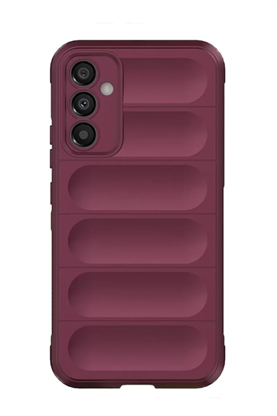 Samsung Galaxy A15 4G Kılıf Optimum Silikon - Bordo