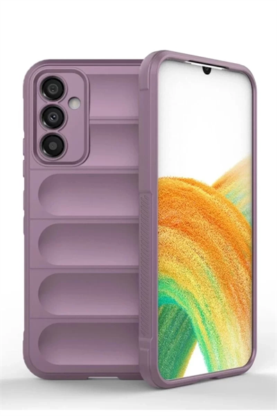 Samsung Galaxy A15 4G Kılıf Optimum Silikon - Mor