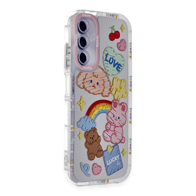 Samsung Galaxy A15 4G Kılıf Reflexion Desenli Kapak - Desen 4