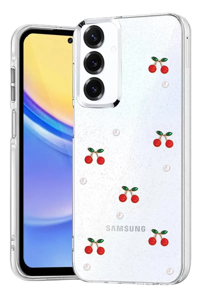 Samsung Galaxy A16 5G Fiyonk Desenli Kapak - Desen 9
