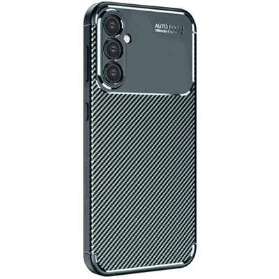 Samsung Galaxy A16 5G Kılıf Auto Focus Karbon Kapak - Koyu Yeşil