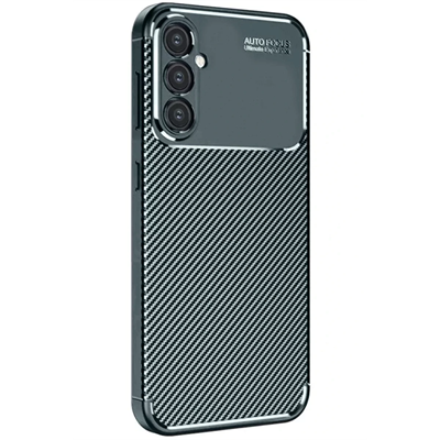 Samsung Galaxy A16 5G Kılıf Auto Focus Karbon Kapak - Koyu Yeşil