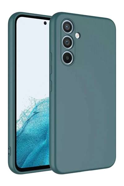 Samsung Galaxy A16 5G Kılıf First Silikon - Koyu Yeşil