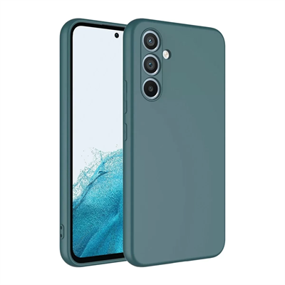 Samsung Galaxy A16 5G Kılıf First Silikon - Koyu Yeşil