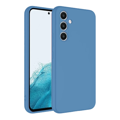 Samsung Galaxy A16 5G Kılıf First Silikon - Mavi