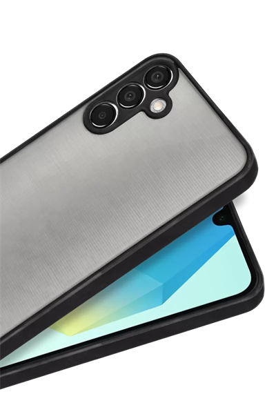 Samsung Galaxy A16 5G Kılıf Montreal Silikon Kapak - Siyah