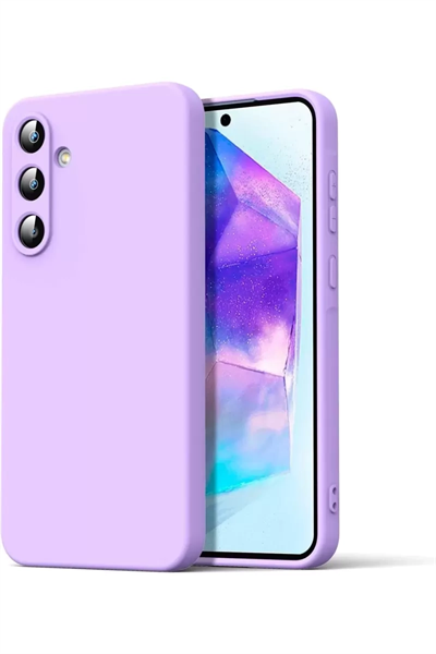Samsung Galaxy A16 5G Kılıf Nano içi Kadife Silikon - Lila