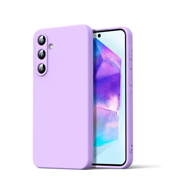 Samsung Galaxy A16 5G Kılıf Nano içi Kadife Silikon - Lila
