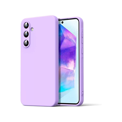 Samsung Galaxy A16 5G Kılıf Nano içi Kadife Silikon - Lila