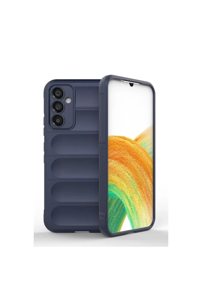 Samsung Galaxy A16 5G Kılıf Optimum Silikon - Lacivert