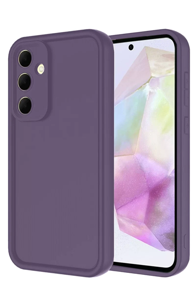 Samsung Galaxy A16 5G Kılıf Viera Silikon - Mürdüm