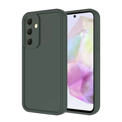 Samsung Galaxy A16 5G Kılıf Viera Silikon - Koyu Yeşil