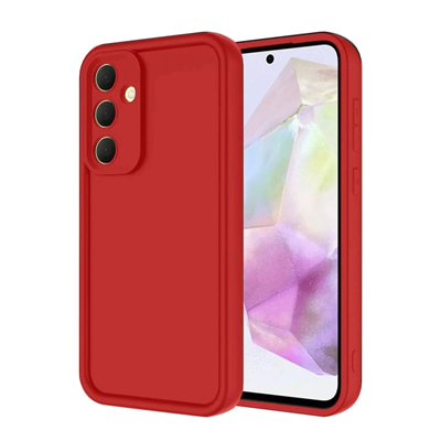 Samsung Galaxy A16 5G Kılıf Viera Silikon - Kırmızı