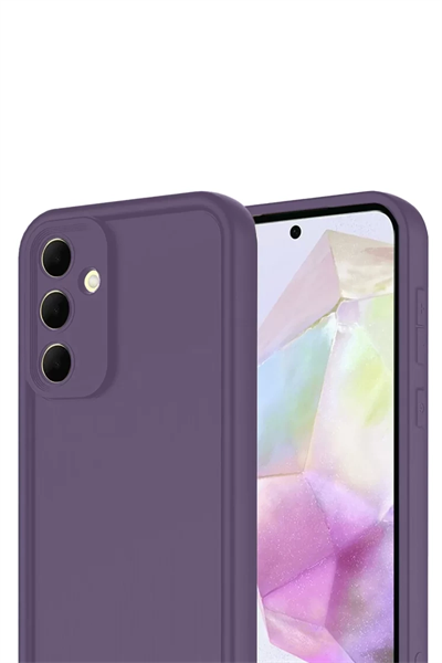 Samsung Galaxy A16 5G Kılıf Viera Silikon - Mürdüm