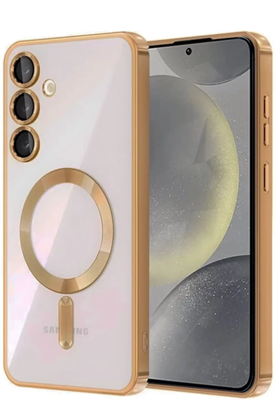 Samsung Galaxy A16 5G Kross Magneticsafe Kapak - Çöl Titanyum