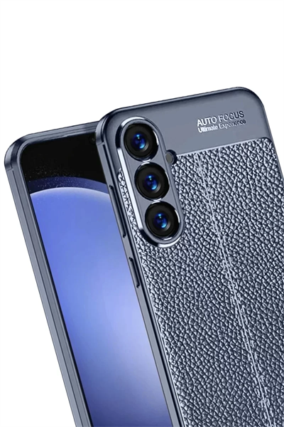 Samsung Galaxy A17 5G Auto Focus Kapak - Lacivert