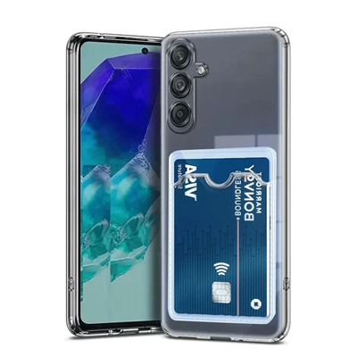 Samsung Galaxy A17 5G Kart Şeffaf Silikon - Şeffaf