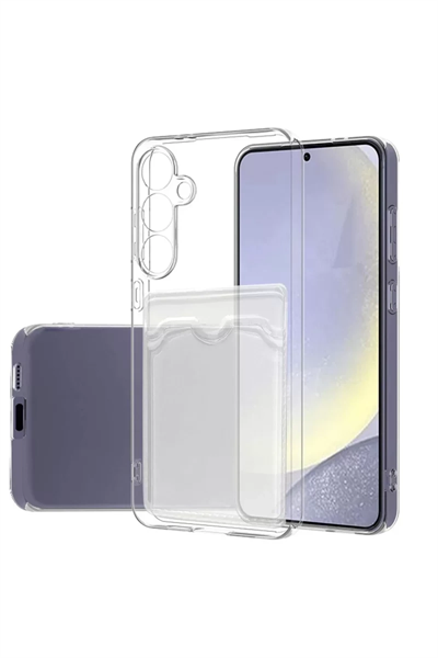 Samsung Galaxy A17 5G Kart Şeffaf Silikon - Şeffaf