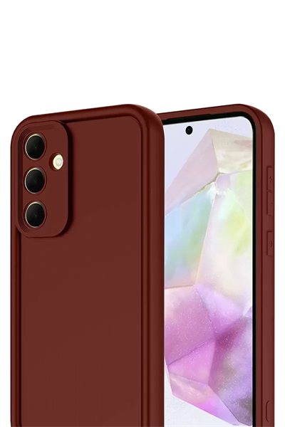 Samsung Galaxy A17 5G Viera Silikon - Bordo