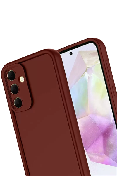 Samsung Galaxy A17 5G Viera Silikon - Bordo