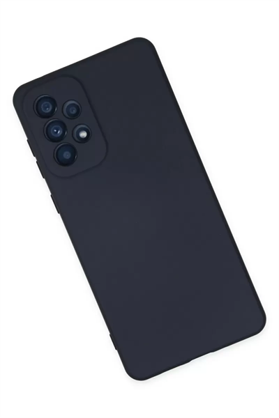 Samsung Galaxy A23 4G Kılıf Nano içi Kadife Silikon - Lacivert