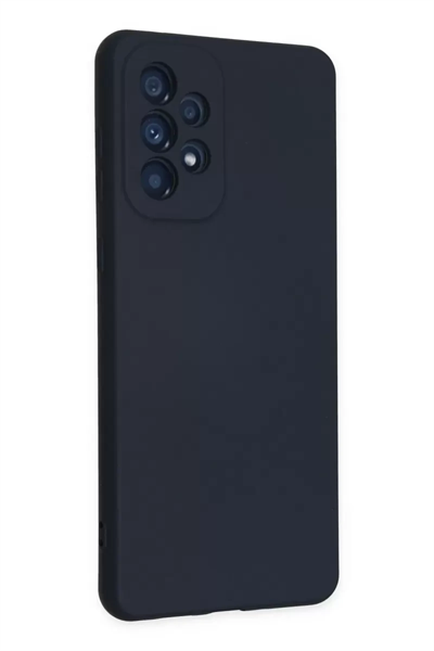 Samsung Galaxy A23 4G Kılıf Nano içi Kadife Silikon - Lacivert