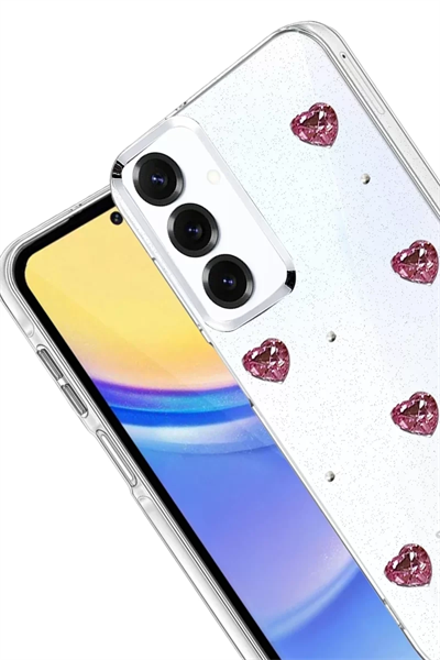 Samsung Galaxy A24 4G Fiyonk Desenli Kapak - Desen 3