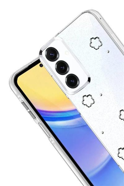 Samsung Galaxy A24 4G Fiyonk Desenli Kapak - Desen 2