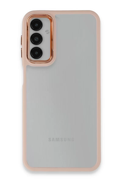 Samsung Galaxy A24 4G Kılıf Dora Kapak - Pudra