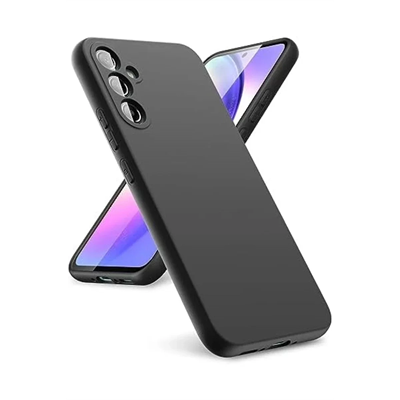 Samsung Galaxy A24 4G Kılıf First Silikon - Siyah