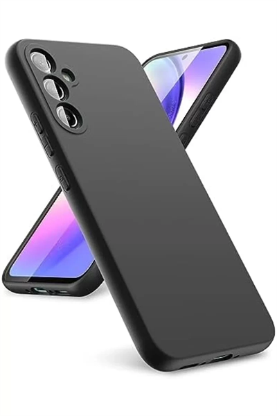 Samsung Galaxy A24 4G Kılıf First Silikon - Siyah