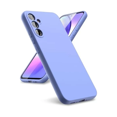 Samsung Galaxy A24 4G Kılıf First Silikon - Lila