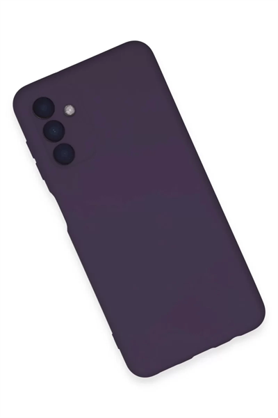Samsung Galaxy A24 4G Kılıf Nano içi Kadife Silikon - Mor