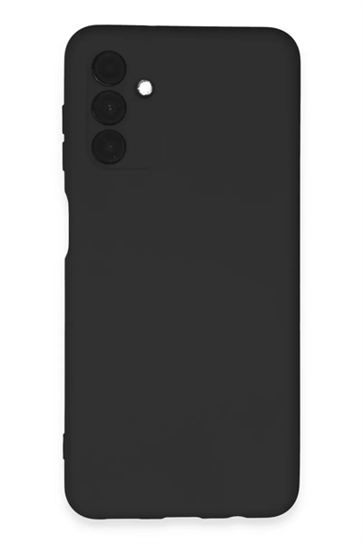 Samsung Galaxy A24 4G Kılıf Nano içi Kadife Silikon - Siyah