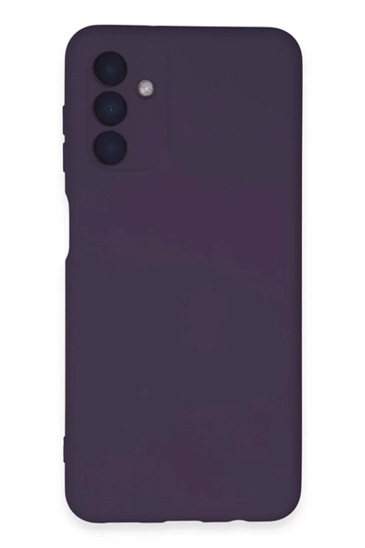 Samsung Galaxy A24 4G Kılıf Nano içi Kadife Silikon - Mor