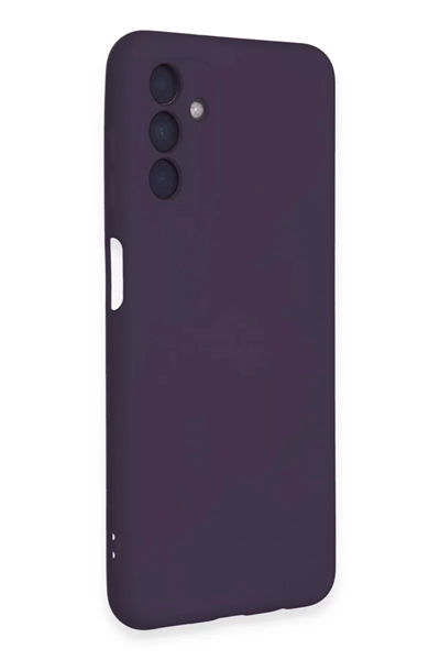 Samsung Galaxy A24 4G Kılıf Nano içi Kadife Silikon - Mor