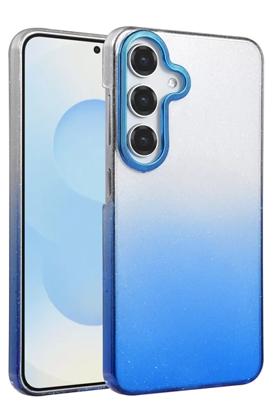 Samsung Galaxy A25 5G Glossy Kapak - Mavi
