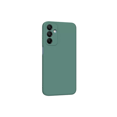 Samsung Galaxy A25 5G Kılıf First Silikon - Koyu Yeşil